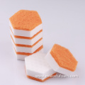 composite melamine sponge white with cleaning cloth